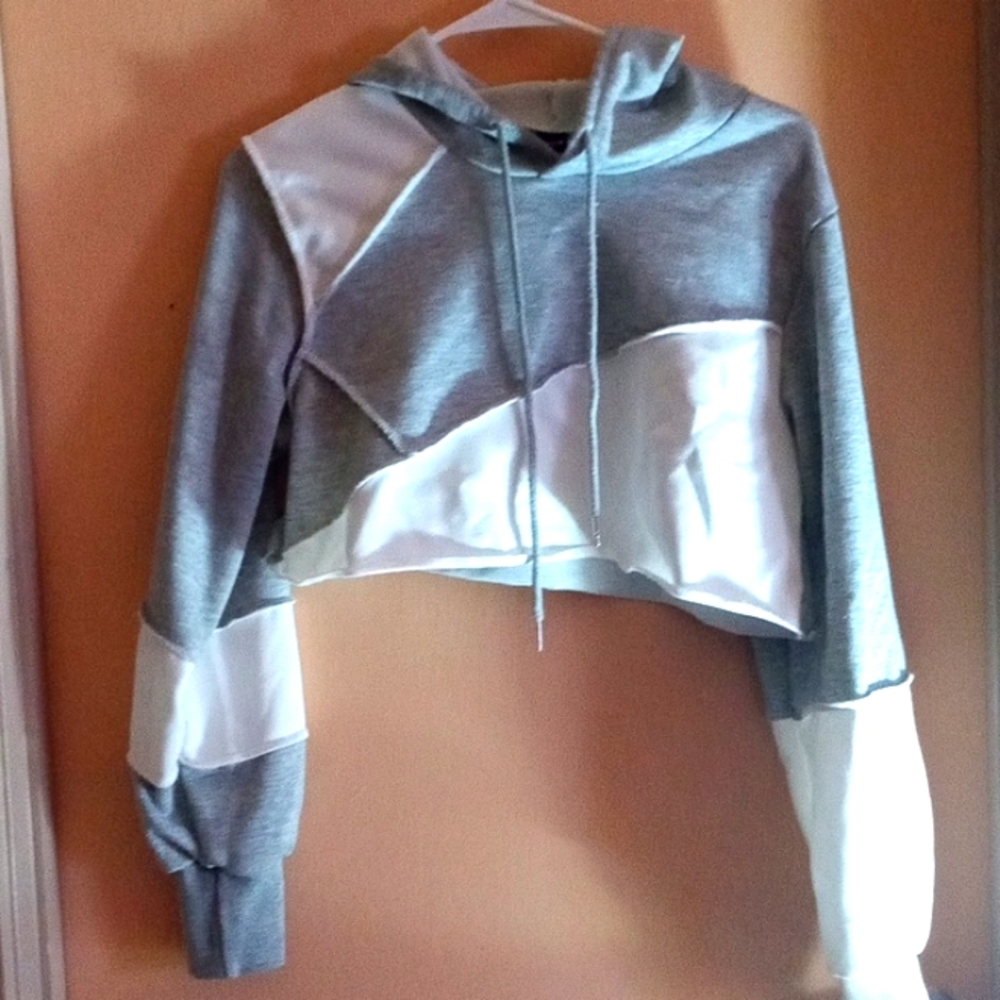 Crop top hoodie